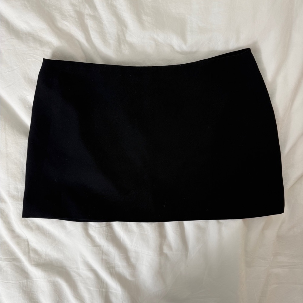 Classic Black Miniskirt